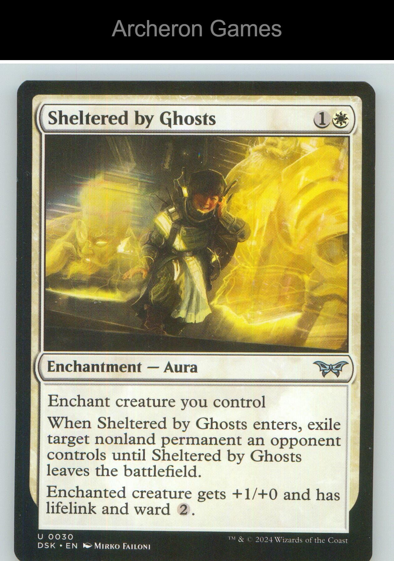 Sheltered by Ghosts DSK 30 UC MTG Card NM/EX+