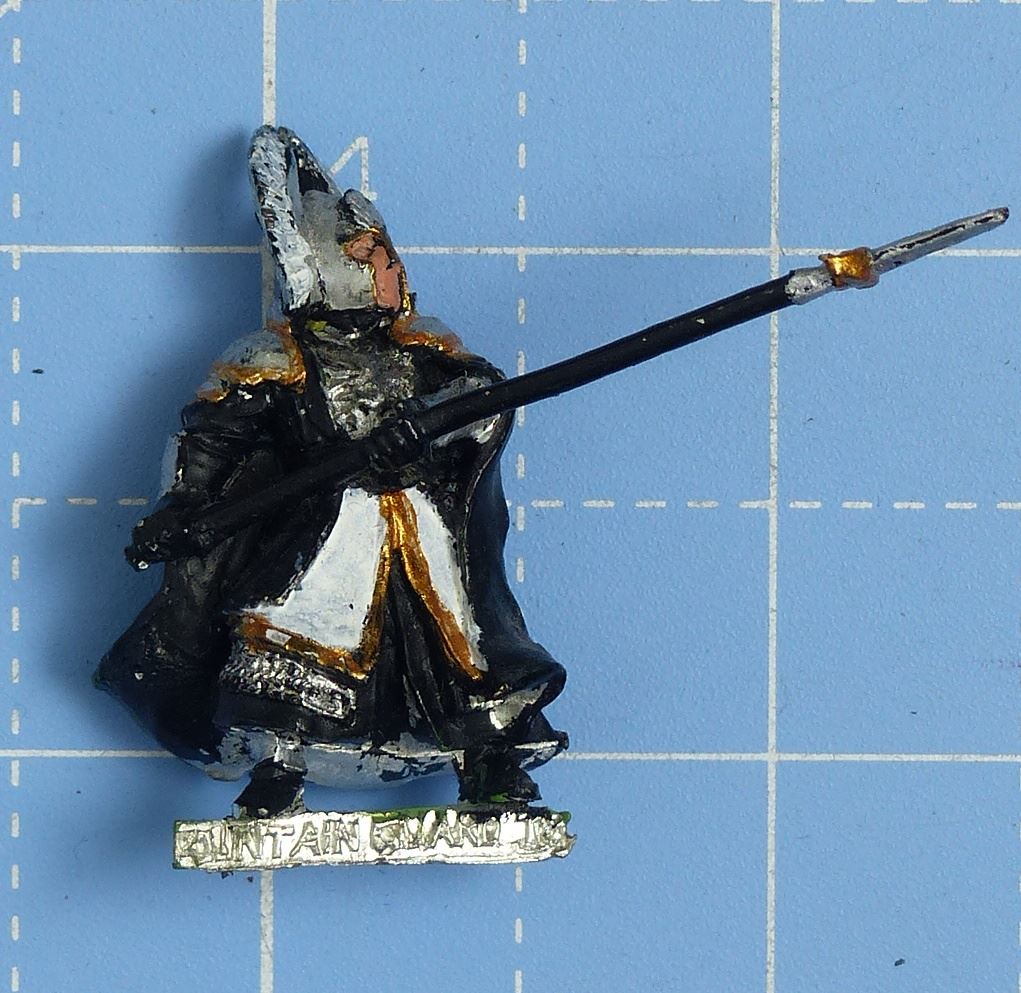 Classic Metal Army of Gondor Pikeman OOP - Lord of the Rings Warhammer #353