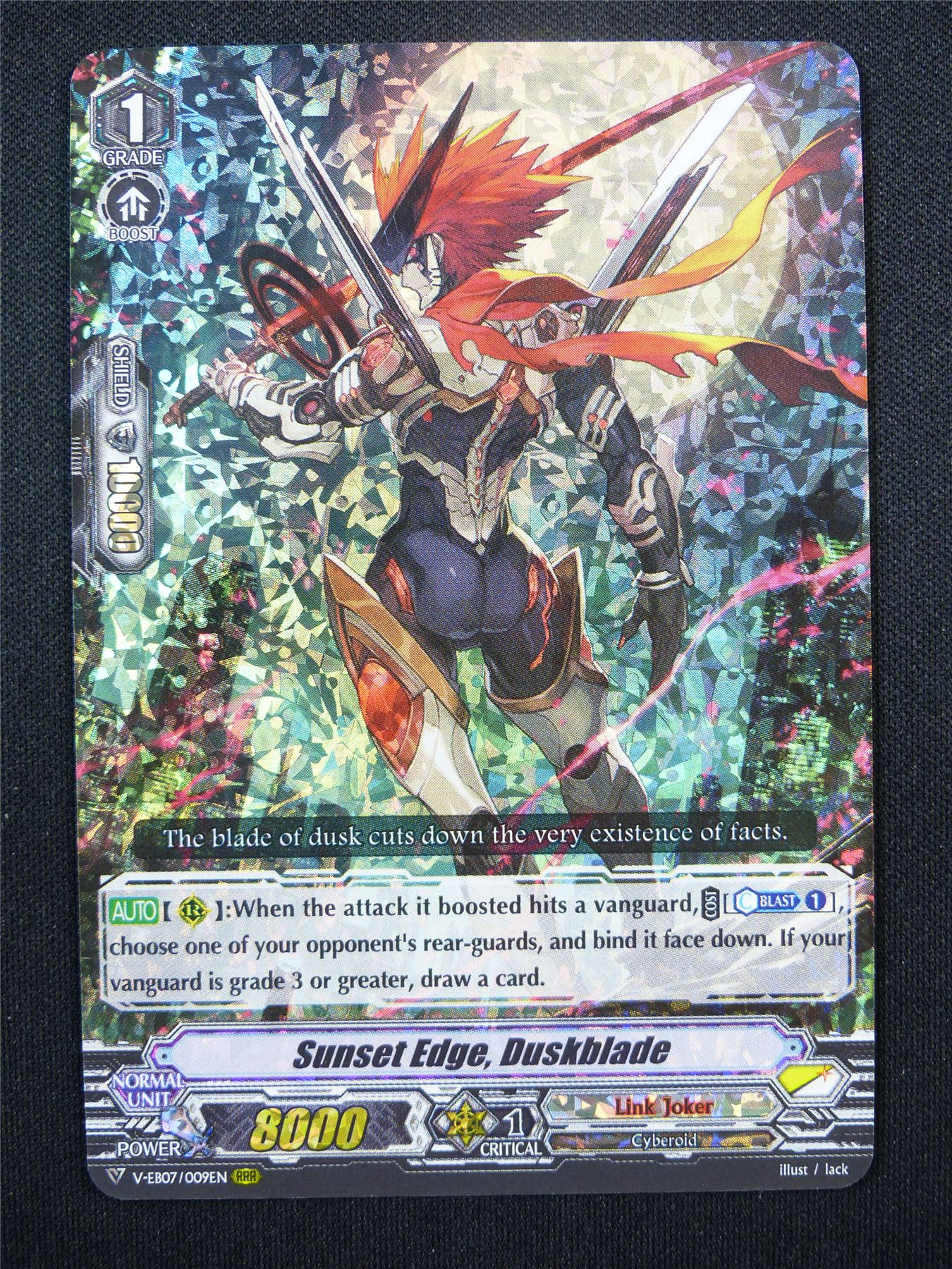 Sunset Edge Duskblade V-EB07 RRR - Vanguard Card #211