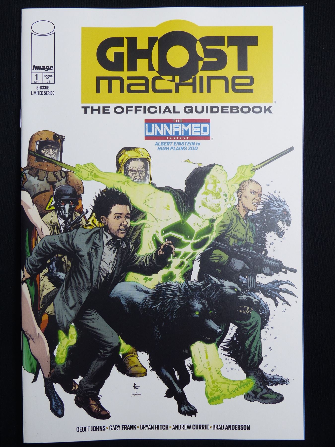 GHOST Machine: The Official Guidebook #1 - Apr 2026 Image Comic #45F