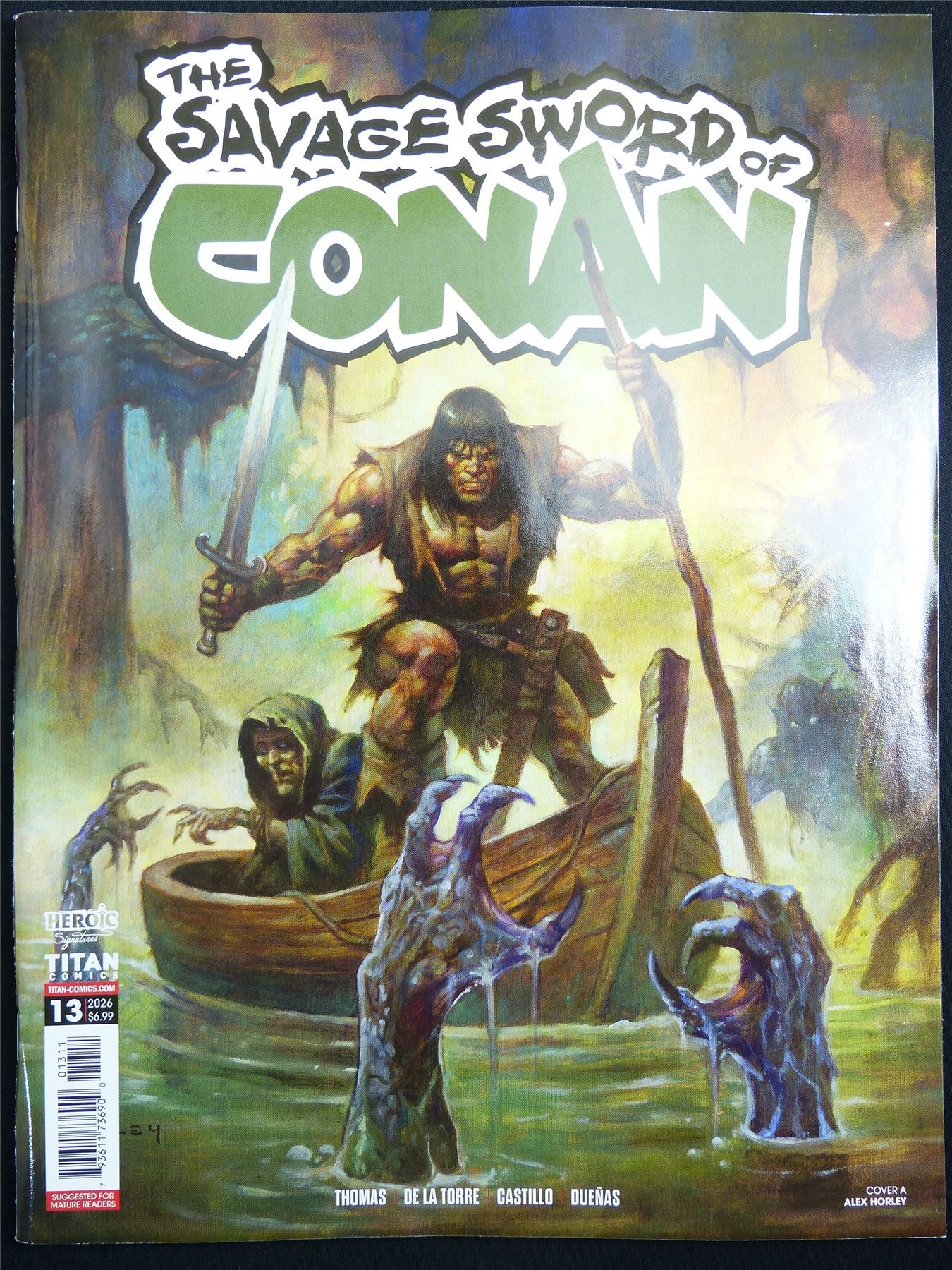 The Savage Sword of Conan #13 Cvr A - Titan Comic Magazine #4M2