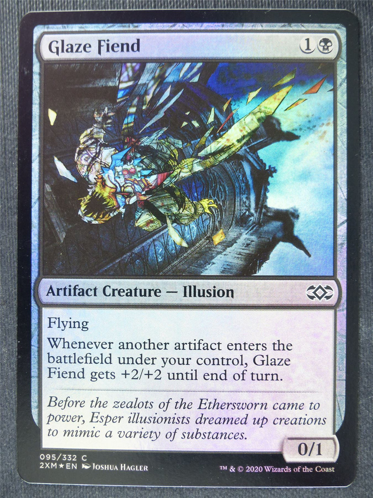 Glaze Fiend Foil - Mtg Magic Cards #1W2