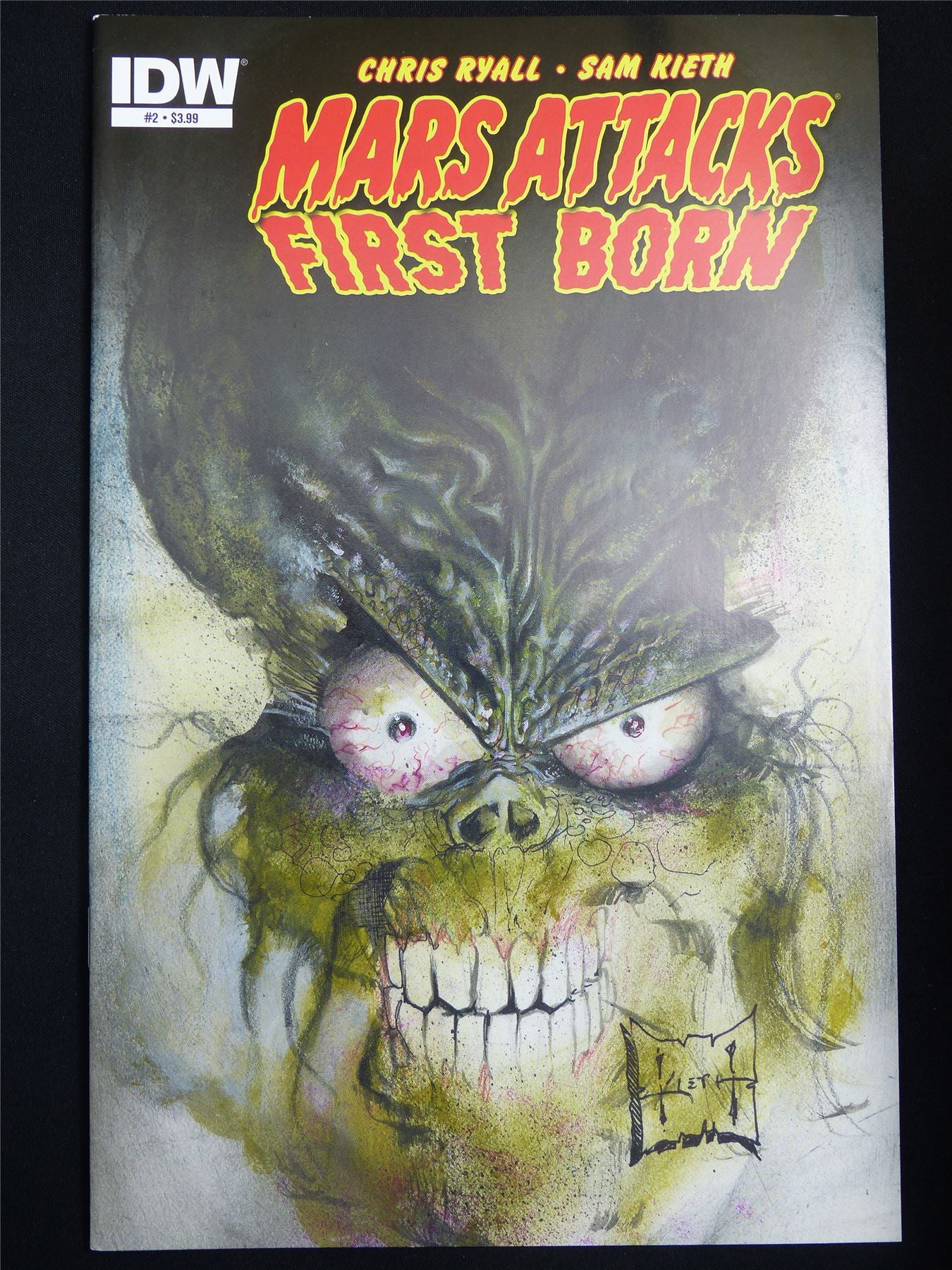 MARS Attacks: First Born #2 - B&B IDW Comic #2HE
