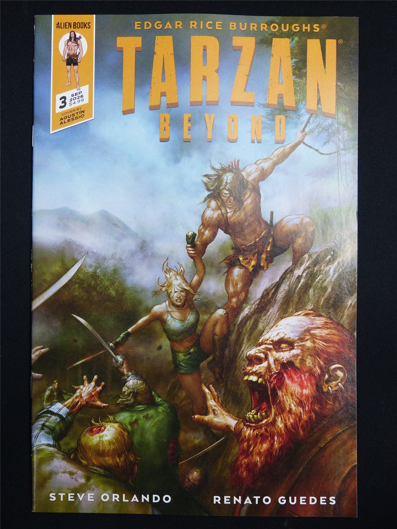 TARZAN Beyond #3 Cvr A - Sep 2026 Alien Books Comic #46T