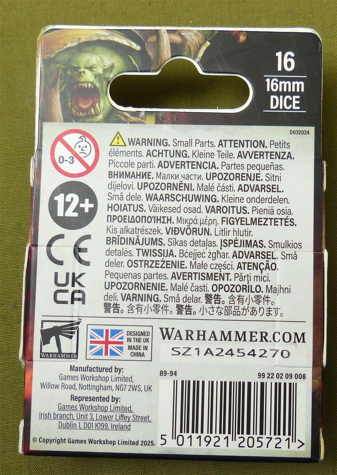 Orruk Warclans Dice - Warhammer AoS #RV