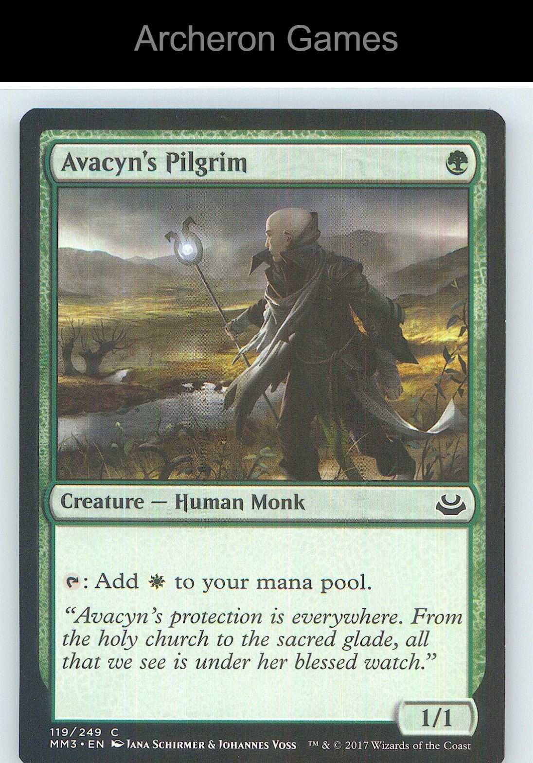Avacyn's Pilgrim PLST 119 C MTG Card NM/EX+