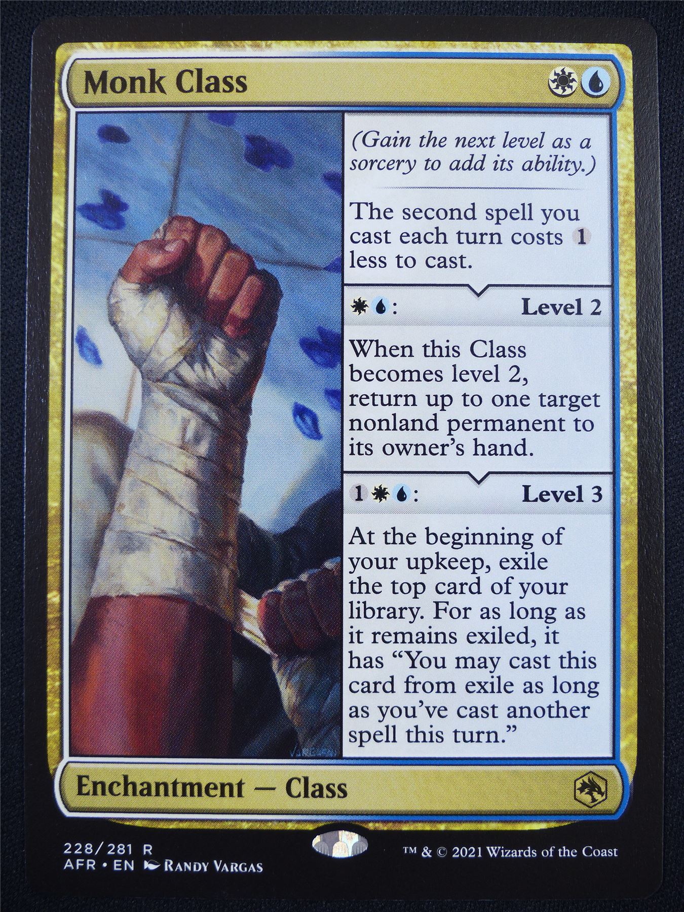 Monk Class - AFR - Mtg Card #5AX