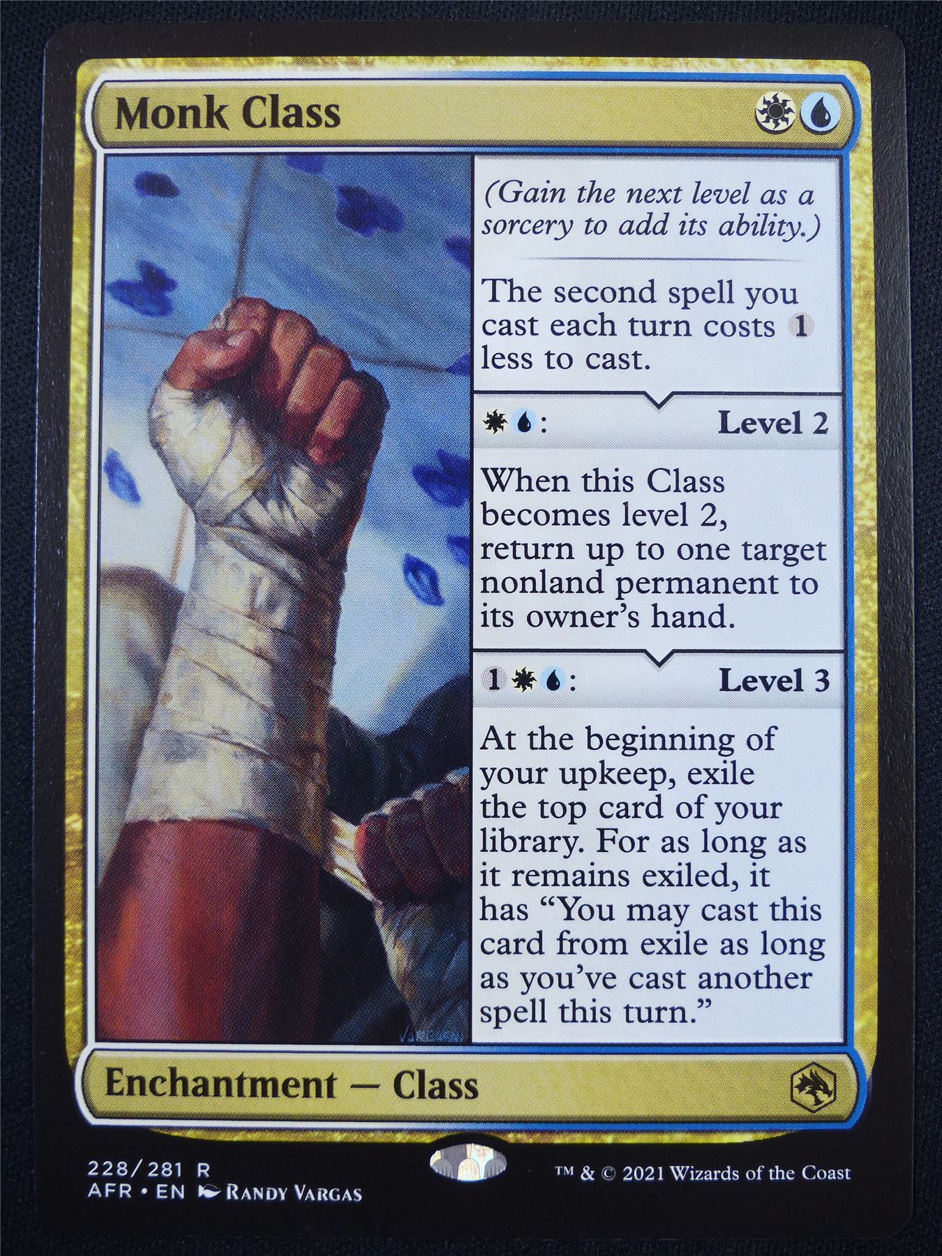 Monk Class - AFR - Mtg Card #5AX