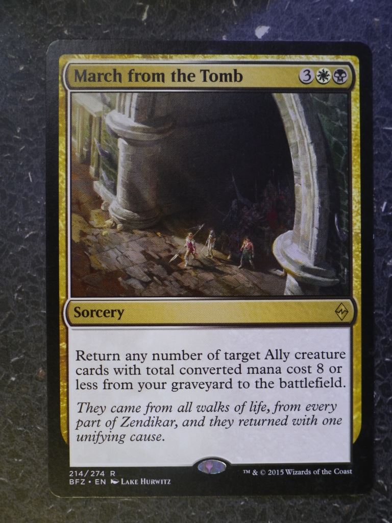 MTG Magic Cards: MARCH FROM THE TOMB # 6J29