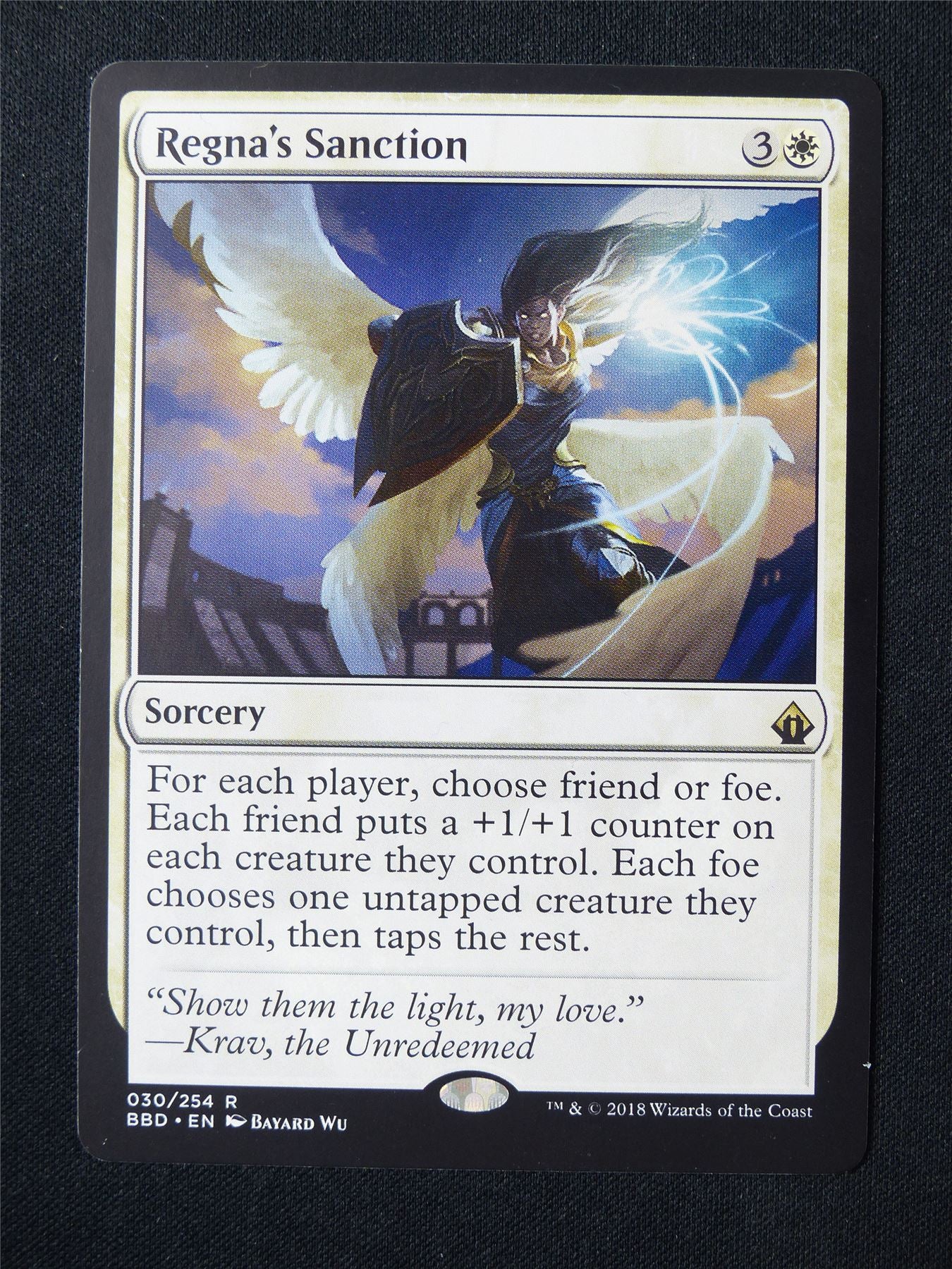 Regna's Sanction - BBD - Mtg Card #5DK