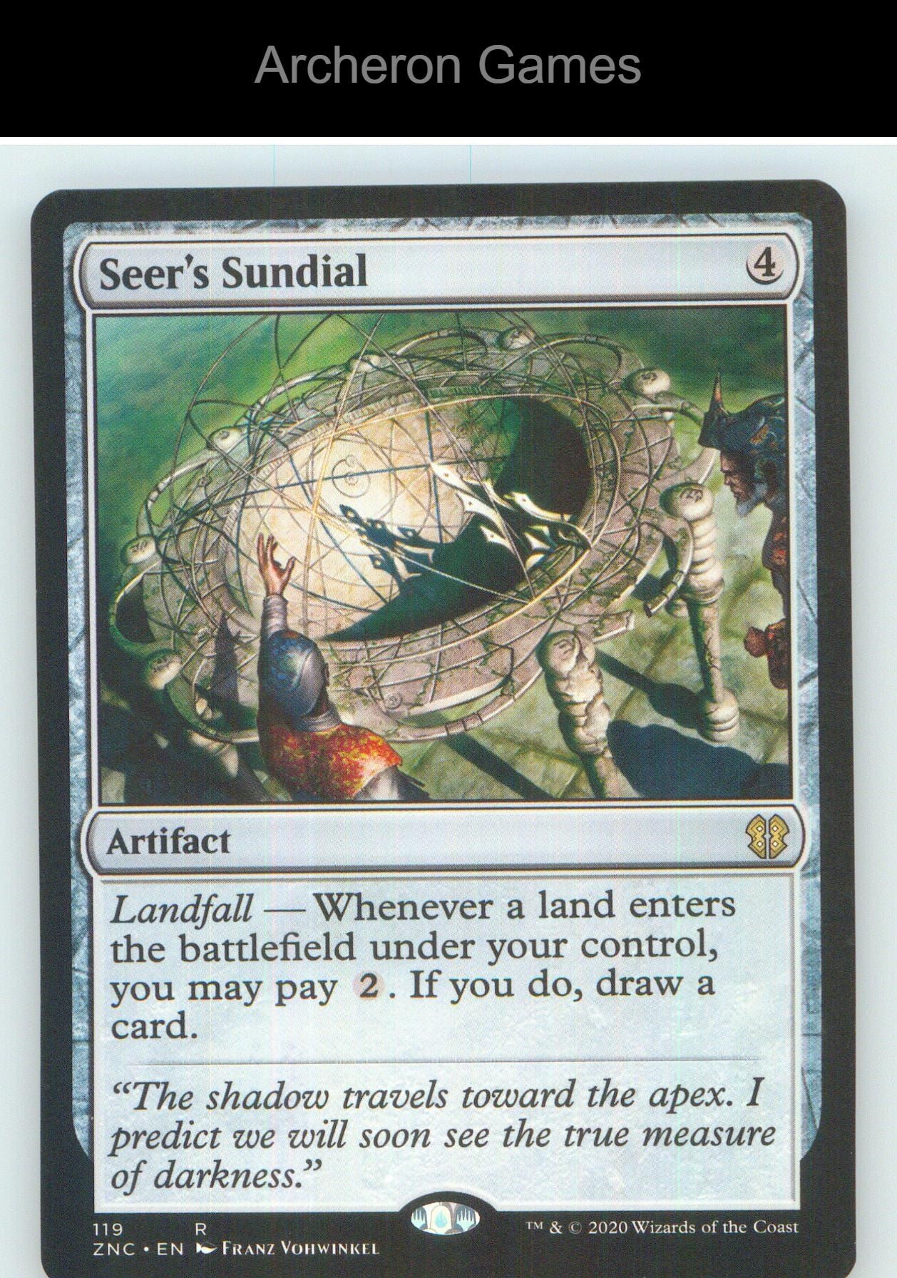 Seer's Sundial ZNC 119 R MTG Card NM/EX+