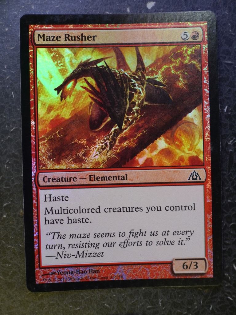MTG Cards: MAZE RUSHER FOIL # 5C30