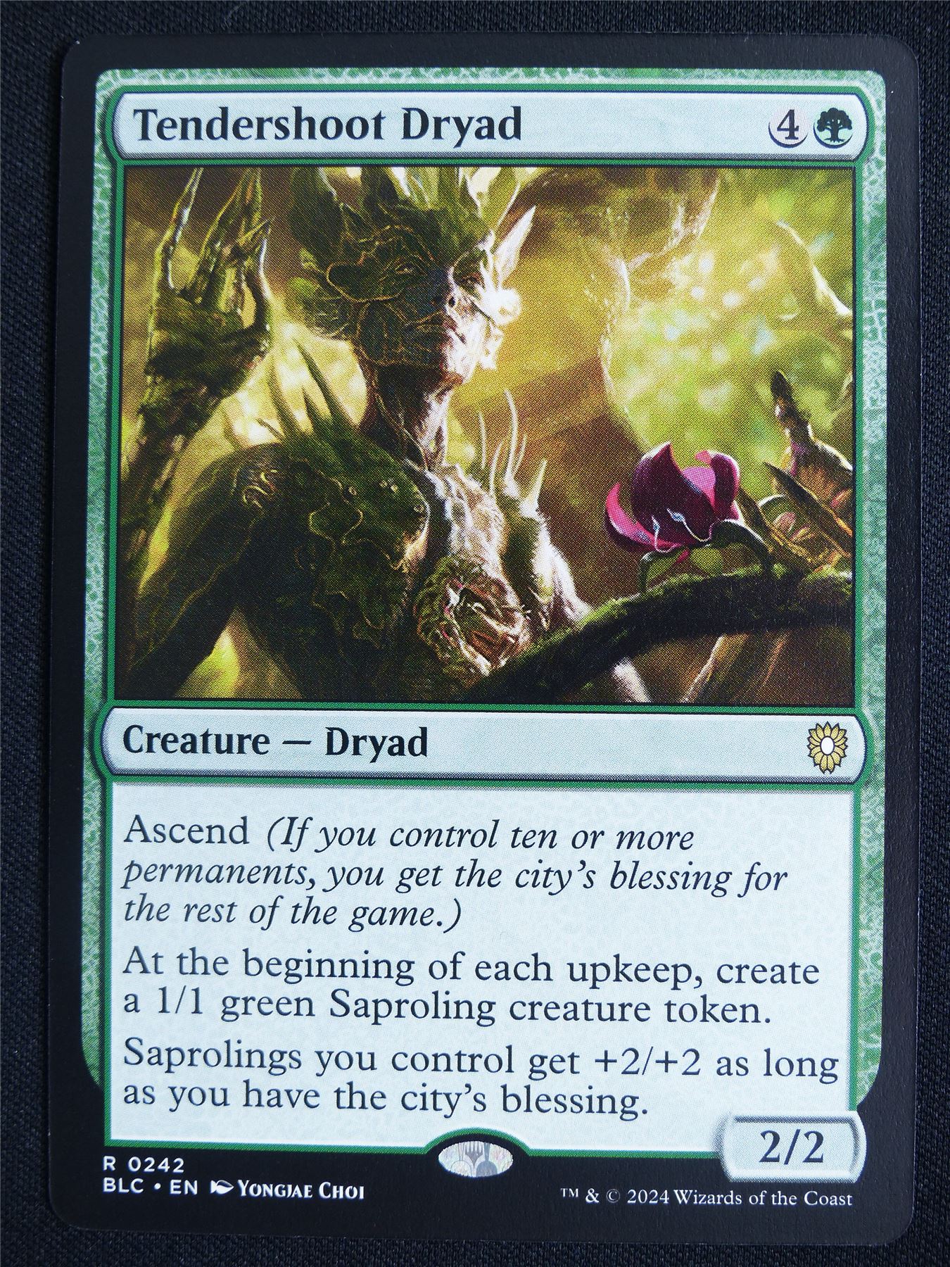 Tendershoot Dryad - BLC - Mtg Card #3HV
