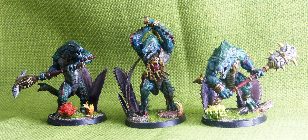 Seraphan - Kroxigor Warspawned Painted - Warhammer AoS 40k #AY