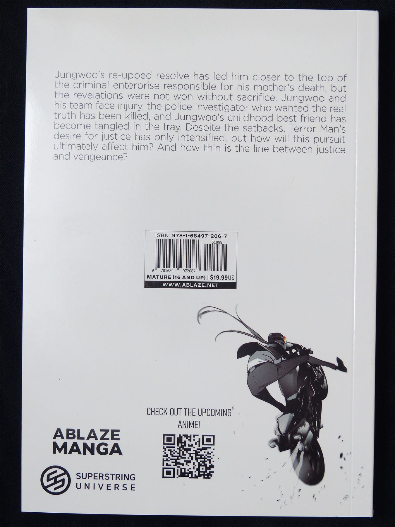 Terror Man volume 2 - Ablaze Manga #ZP