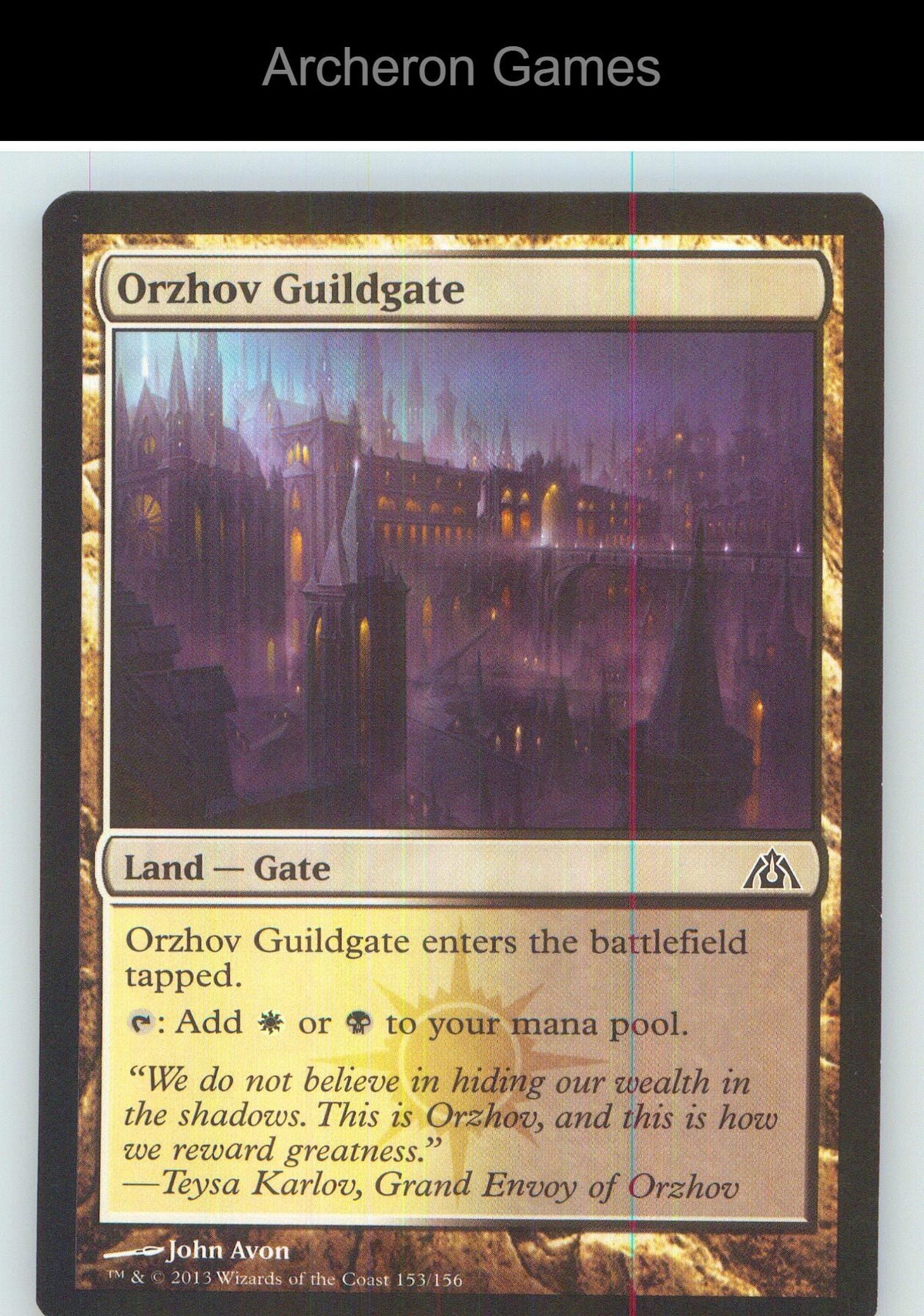 Orzhov Guildgate DGM 153 C MTG Card NM/EX+