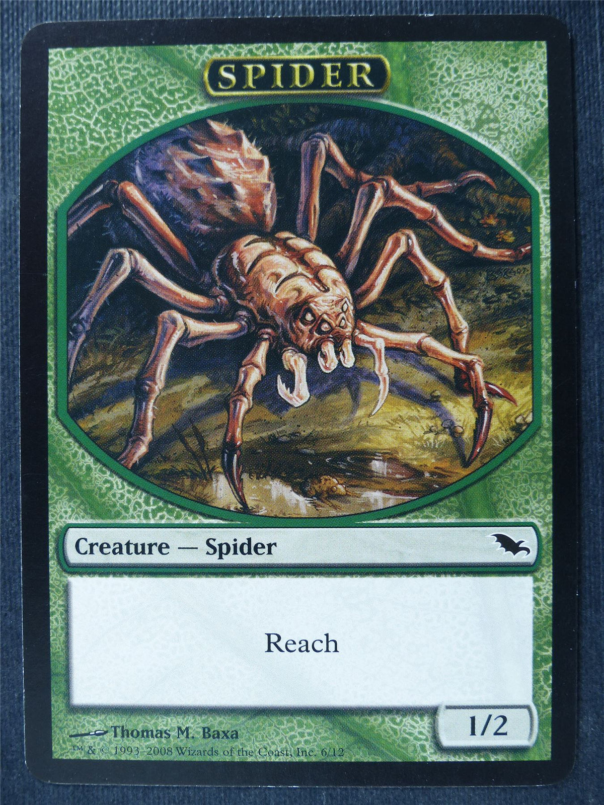 Spider Token - Mtg Card #3XK