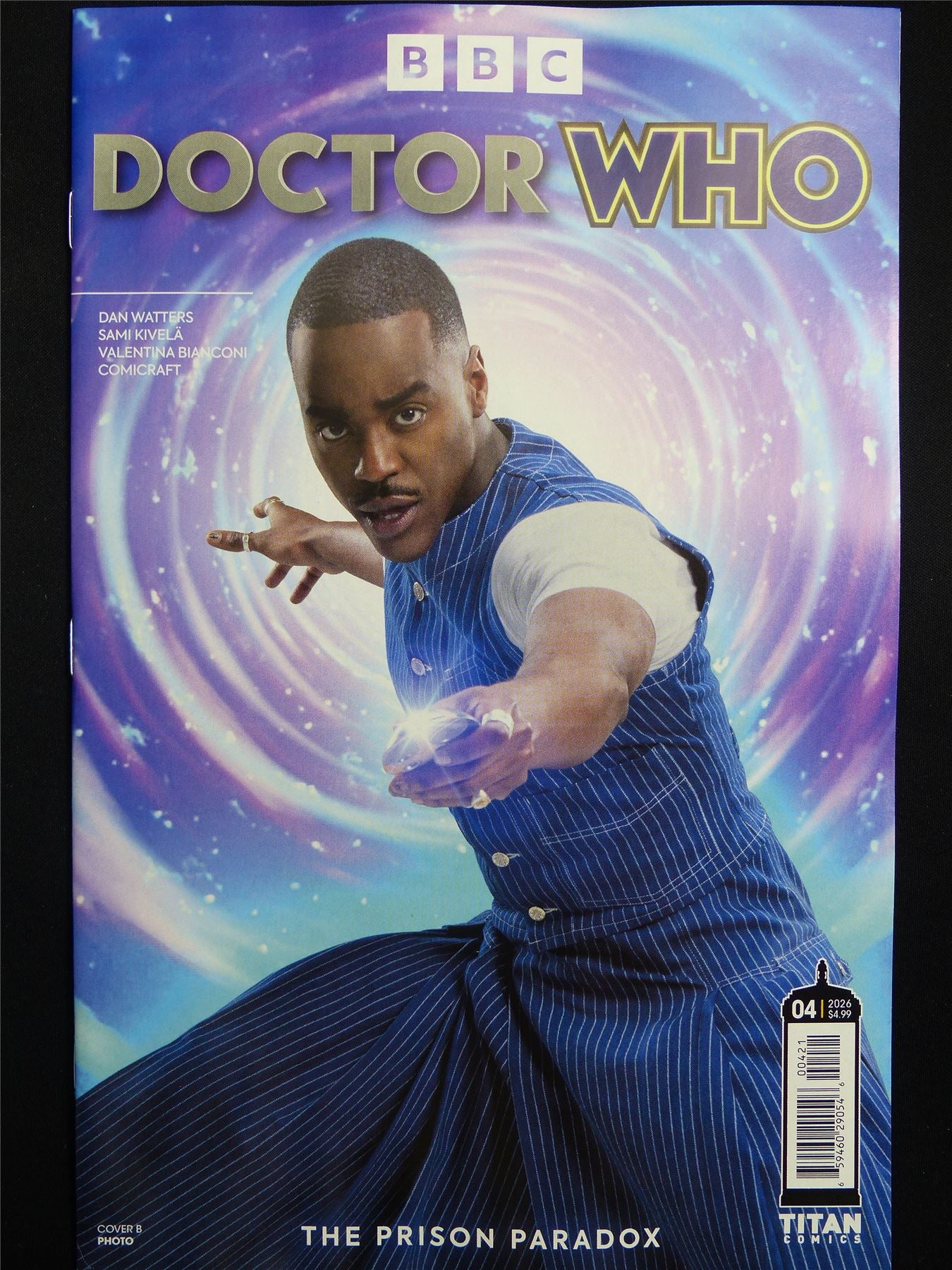 DOCTOR Who: The Prison Paradox #4 Cvr B - B&B Mar 2026 Titan Comic #3E3