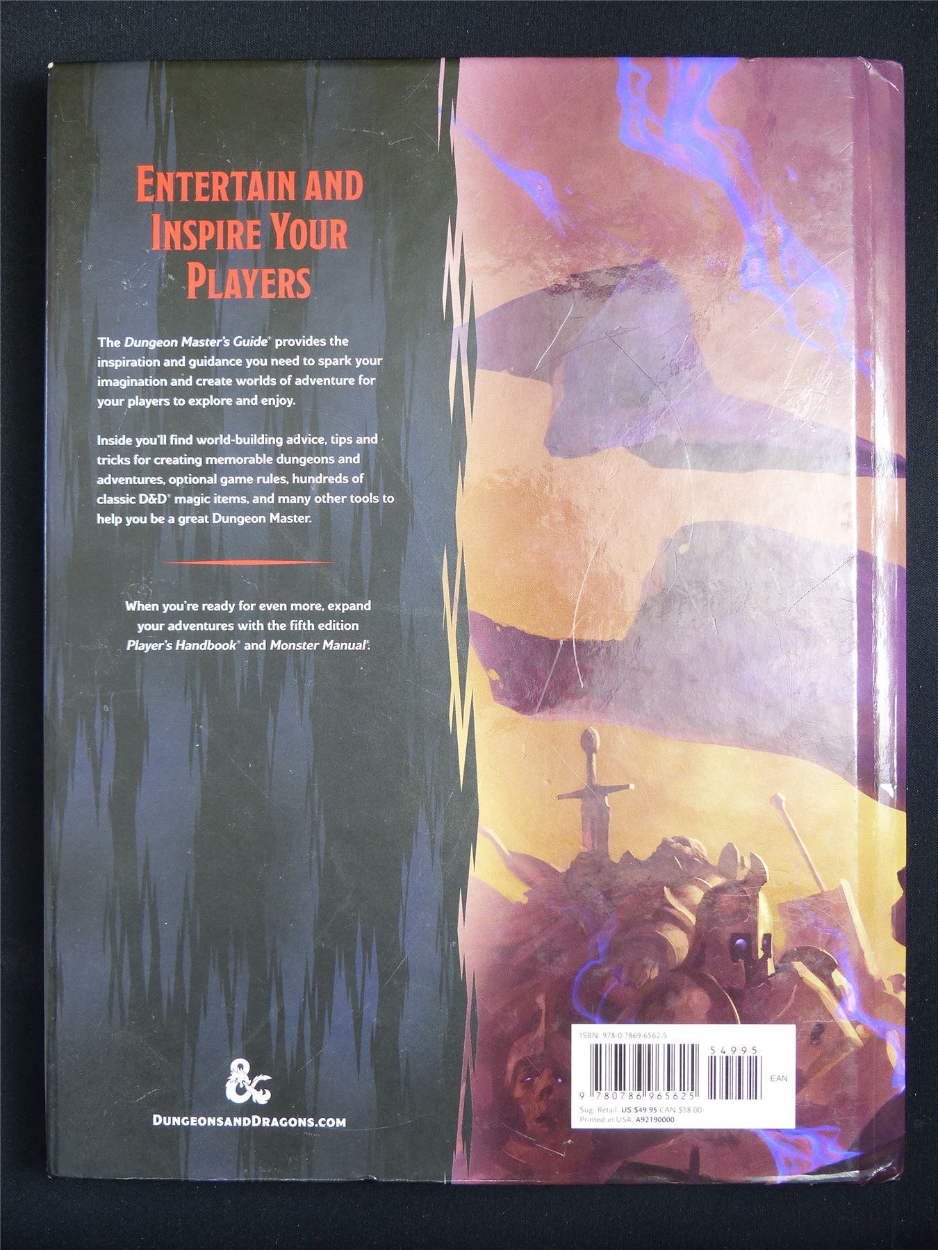 D&D 5e Dungeon Master's Guide - Dungeons & Dragons Hardback #5W8