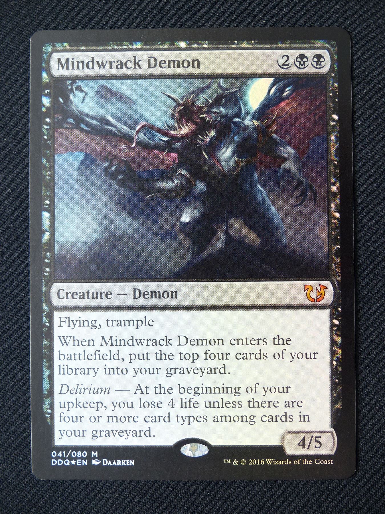 Mindwrack Demon Foil - DDQ - Mtg Card #9C3