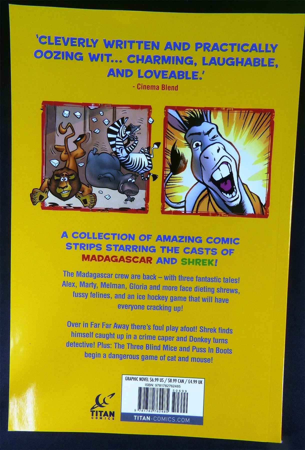 Madagascar & Shrek: Game on - Titan Graphic Softback #20R