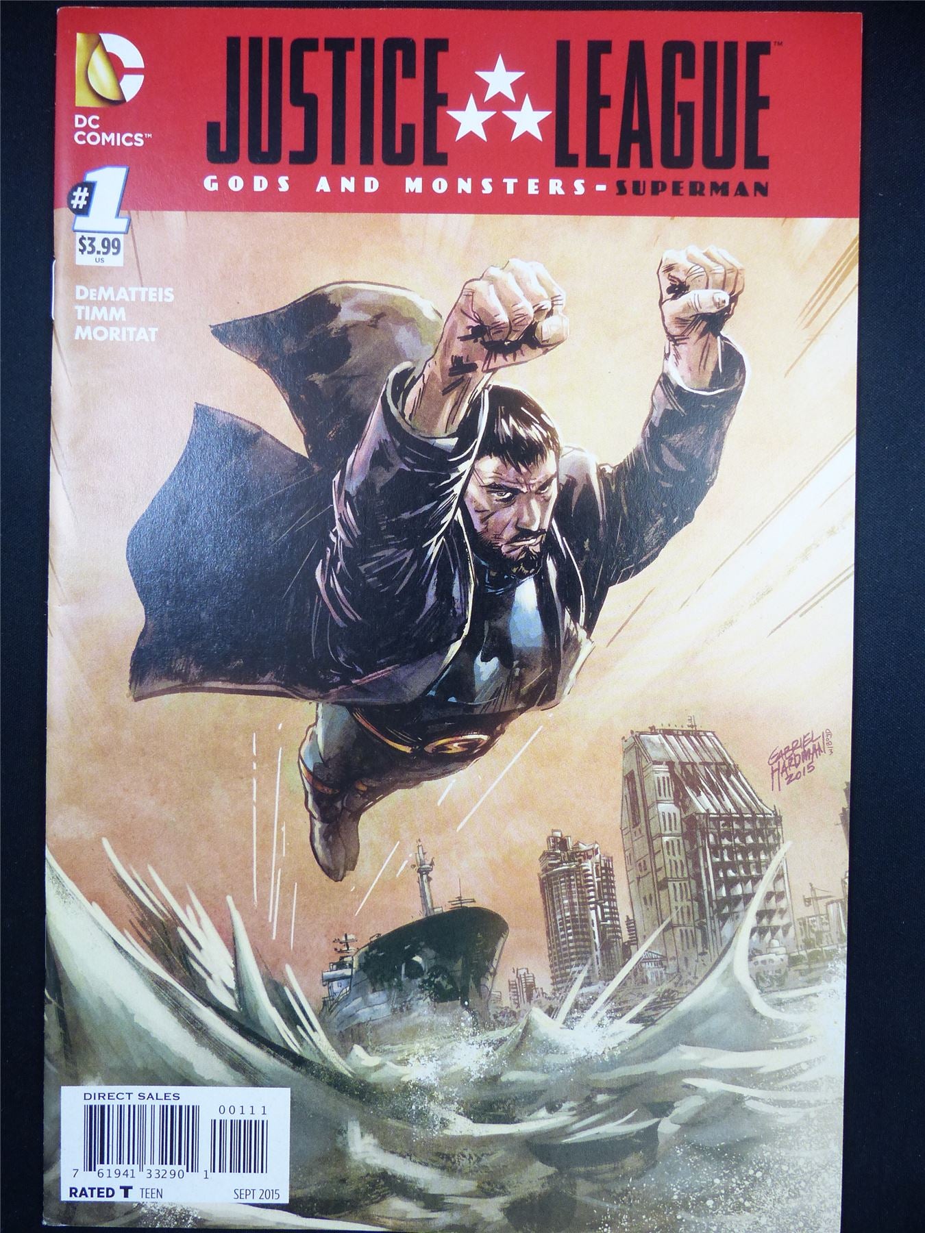 JUSTICE League Gods and Monsters Superman #1 - DC Comic #6BD