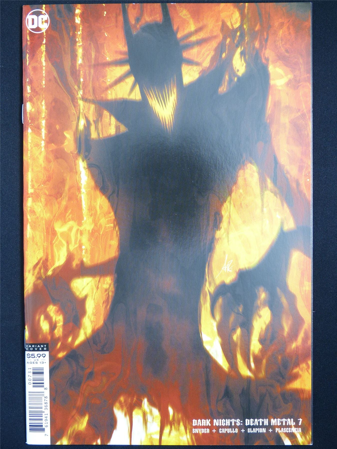 Dark Nights: DEATH Metal #7 - DC Comic #3AN