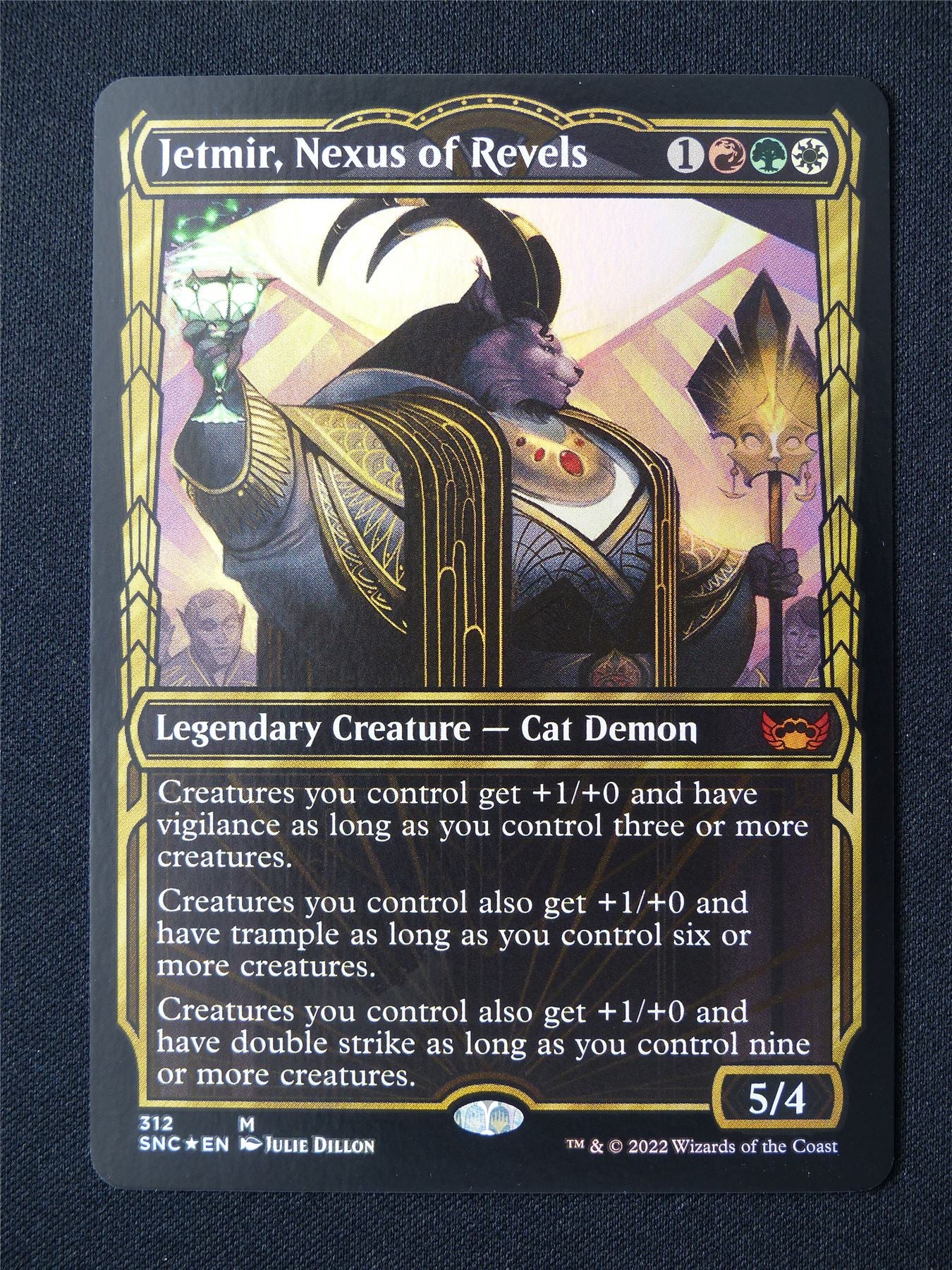 Jetmir nexus of Revels Showcase Foil - SNC - Mtg Card #2TZ