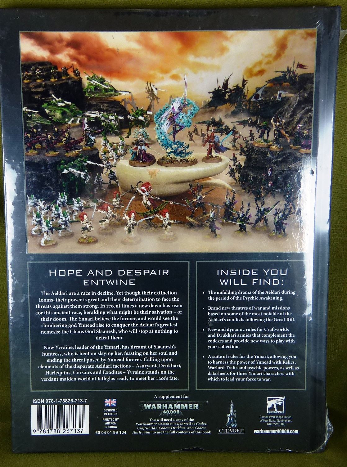 Psychic Awakening: Phoenix Rising - Hardback - Warhammer AoS 40k #1FV