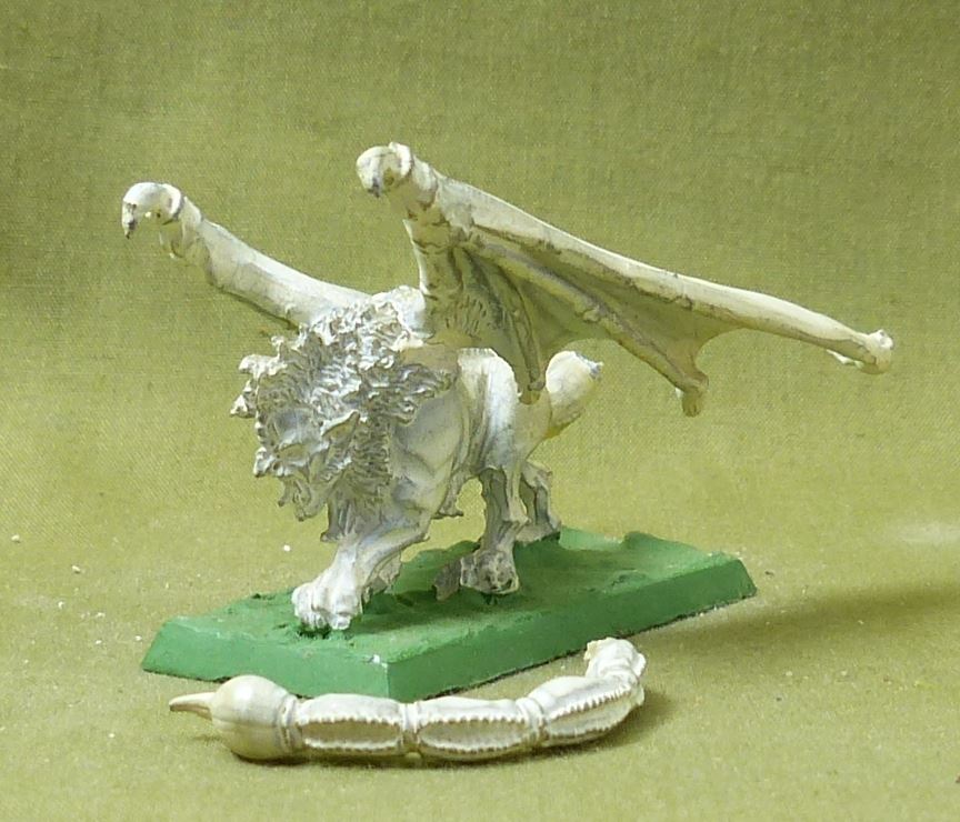 Classic Metal Manticore - Warhammer Old World #4KS