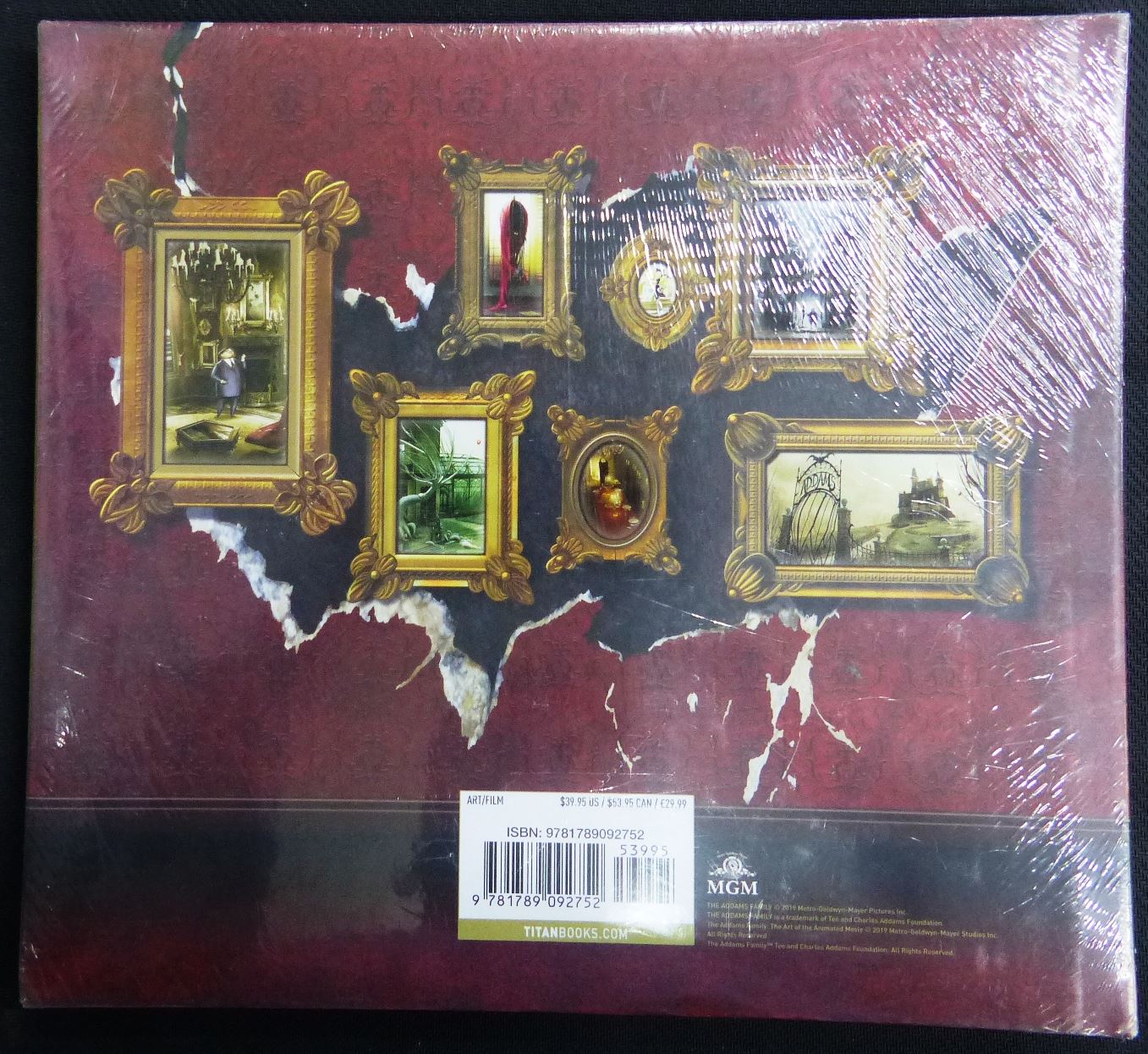 The Adams Family The Art of The Animated Movie - Titan book #2UZ