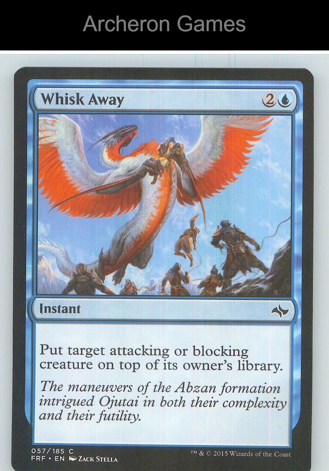 Whisk Away FRF 57 C MTG Card NM/EX+