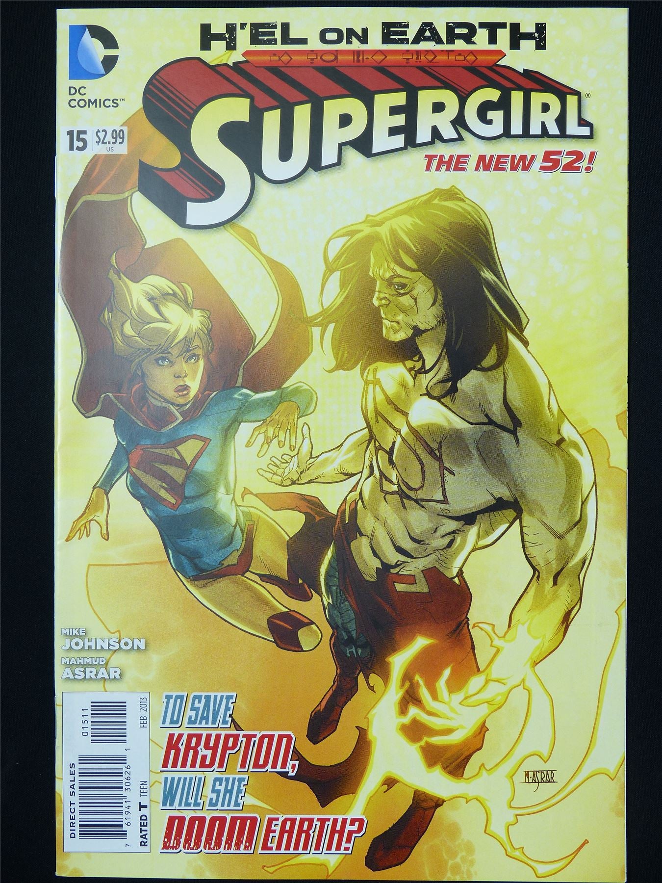 SUPERGIRL #15 - B&B DC Comic #84X
