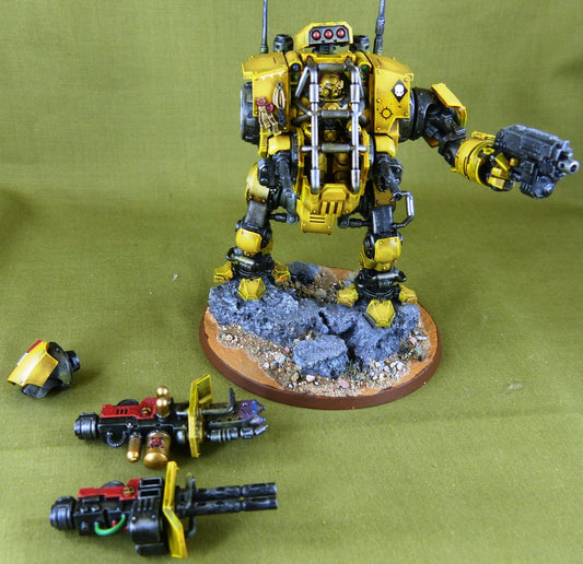 Invictor War Suit - space marines - Painted - Warhammer AoS 40k #1OH