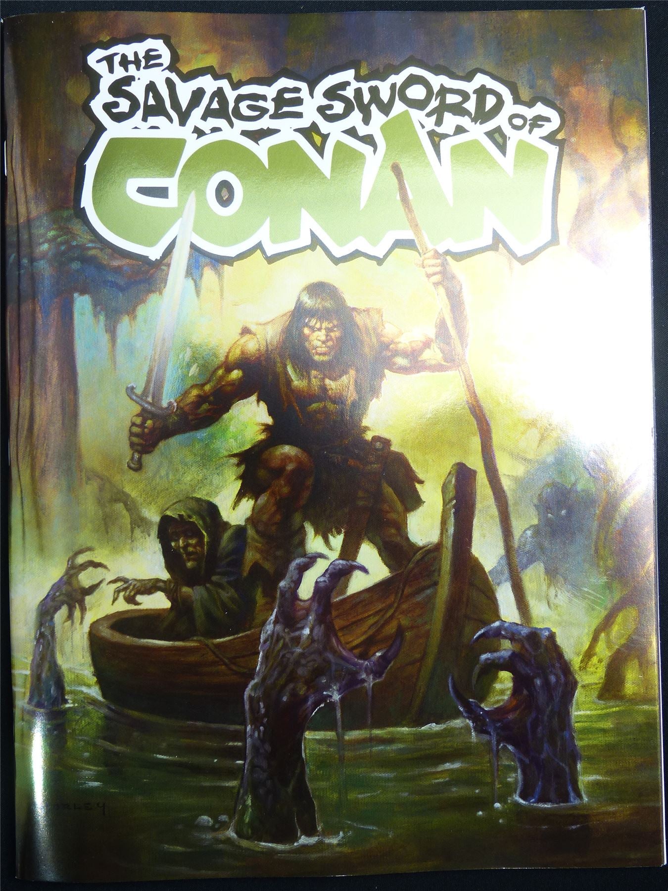 The Savage Sword of Conan #13 Foil Cvr - Titan Comic Magazine #4M1