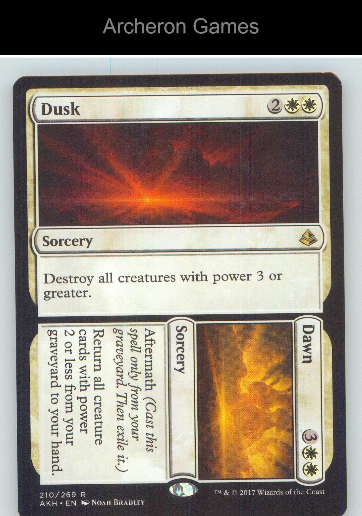 Dusk // Dawn AKH 210 R MTG Card NM/EX+