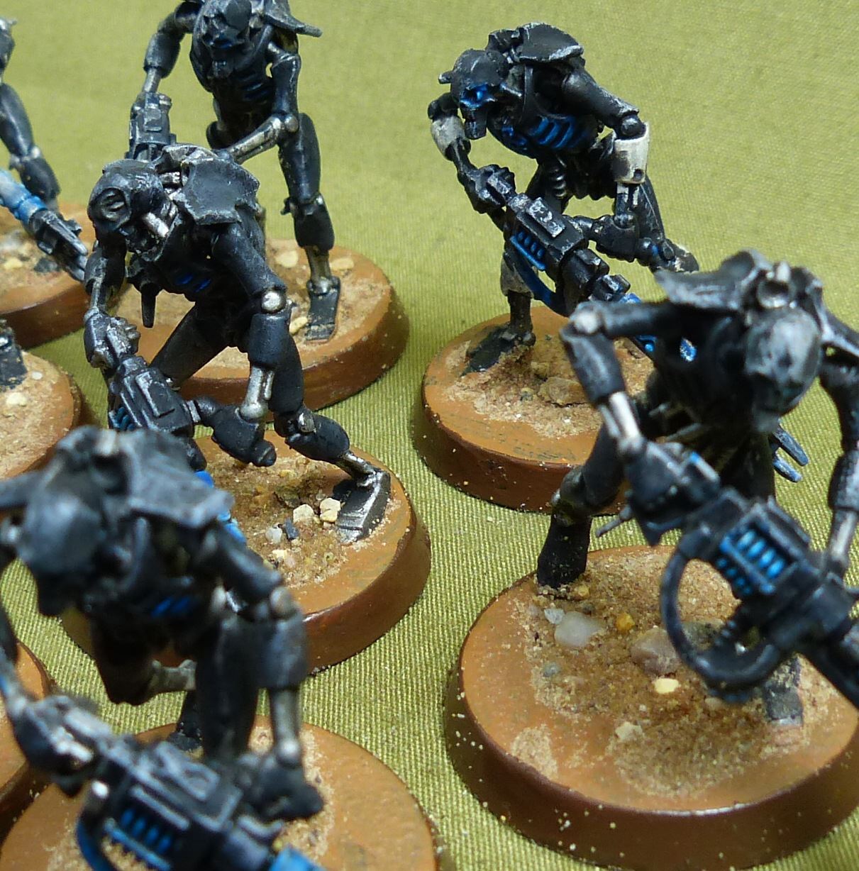 Necron Warriors painted - Necron - Warhammer 40K #502