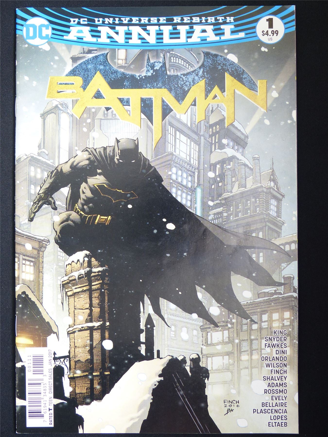 BATMAN Annual #1 Rebirth - DC Comic #672