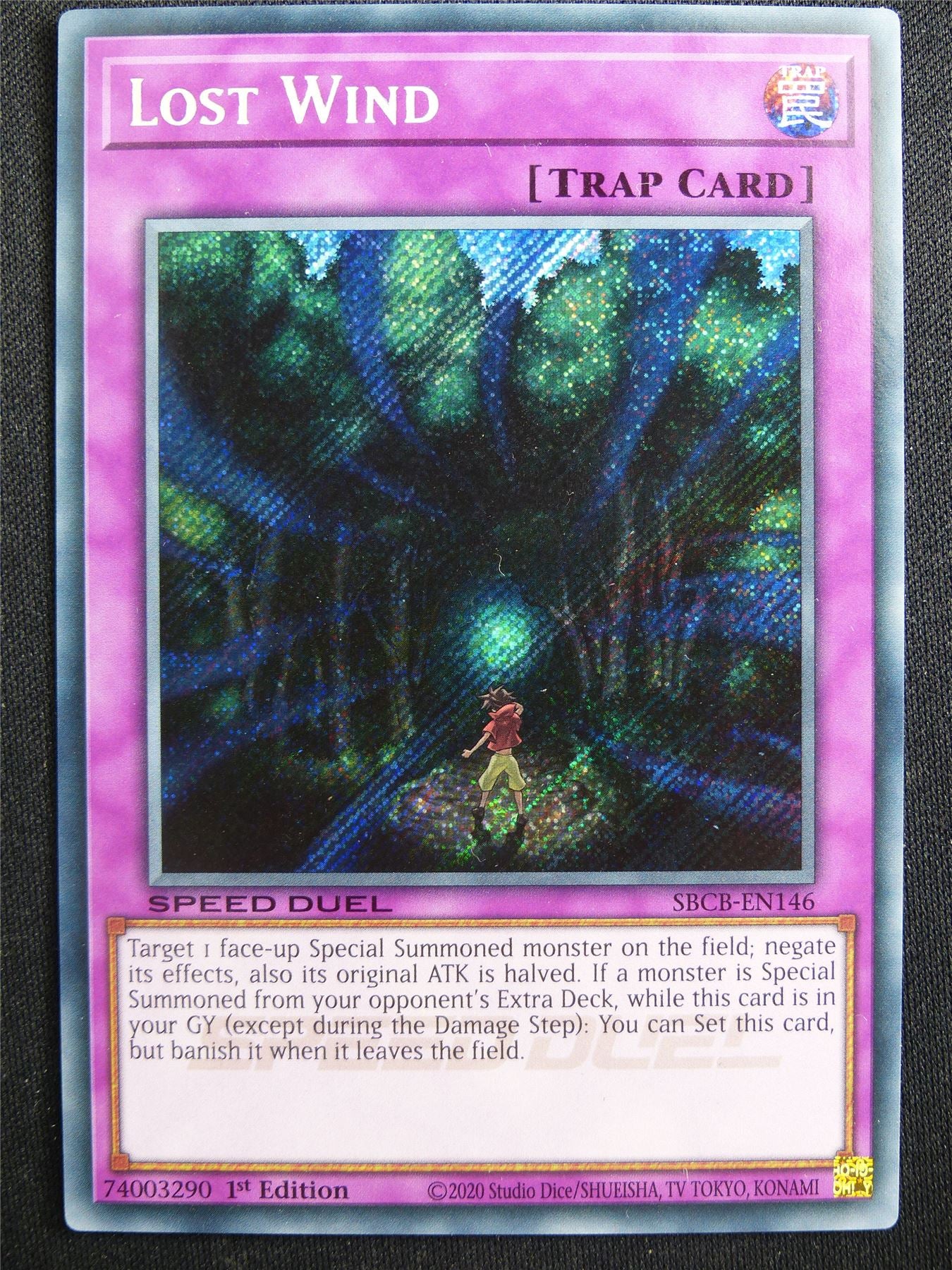 Lost Wind SBCB Secret Rare Speed Duel - 1st ed Yugioh Card #4U2