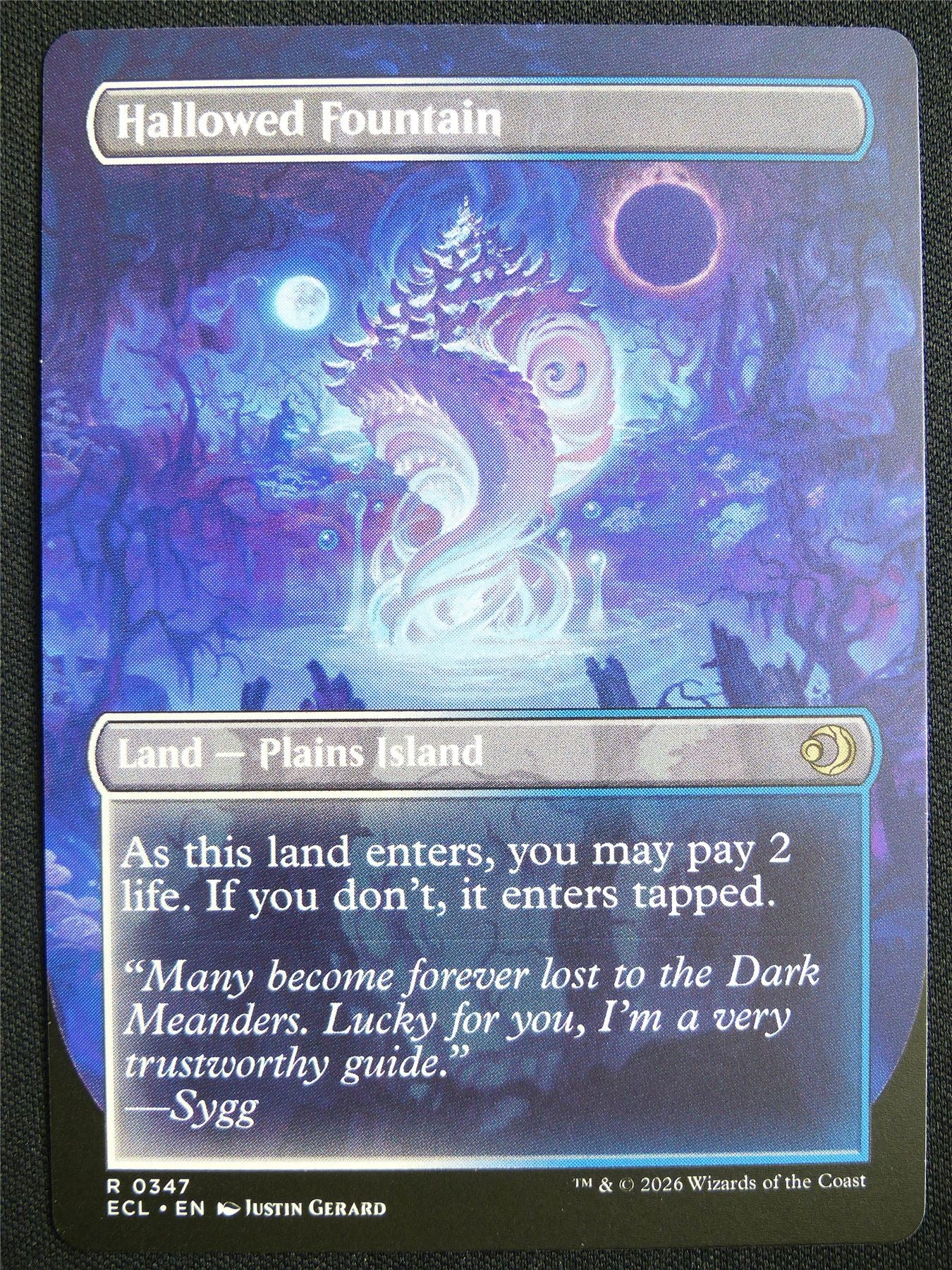 Hallowed Fountain Borderless - ECL - Mtg Card #1YD