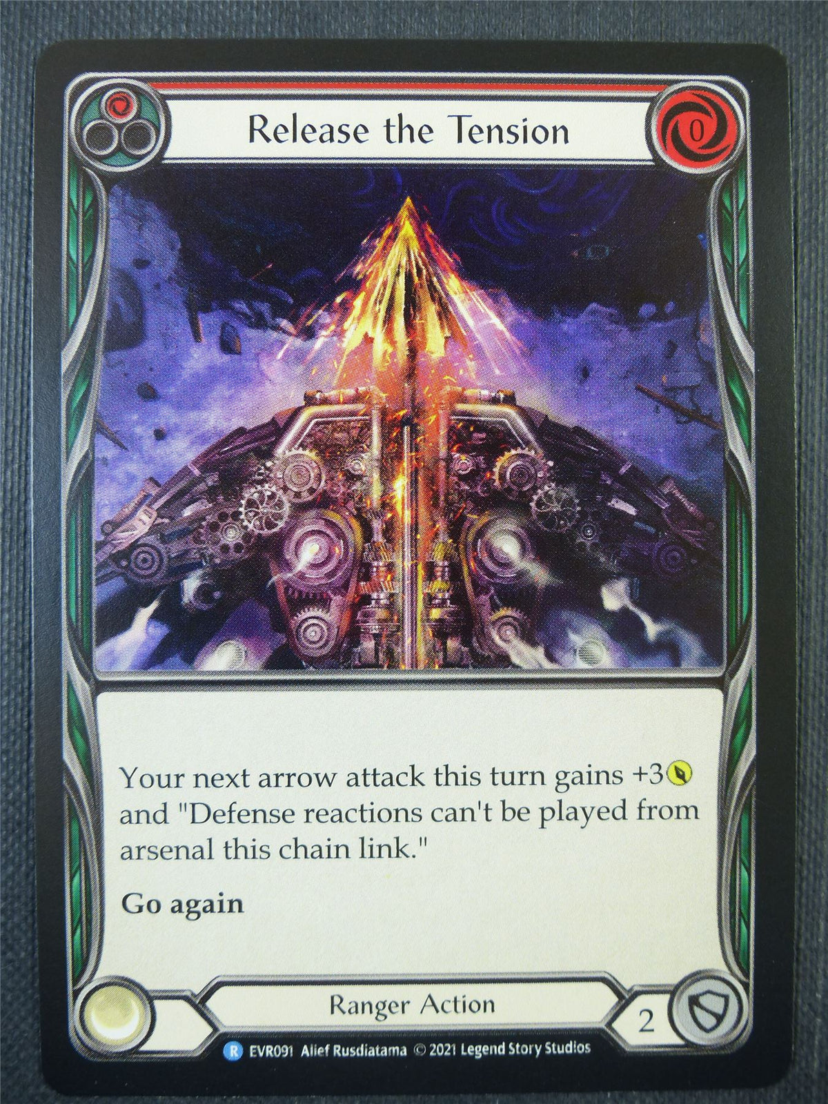 Release the Tension Red - 1st ed Everfest - Flesh & Blood Card #6I0