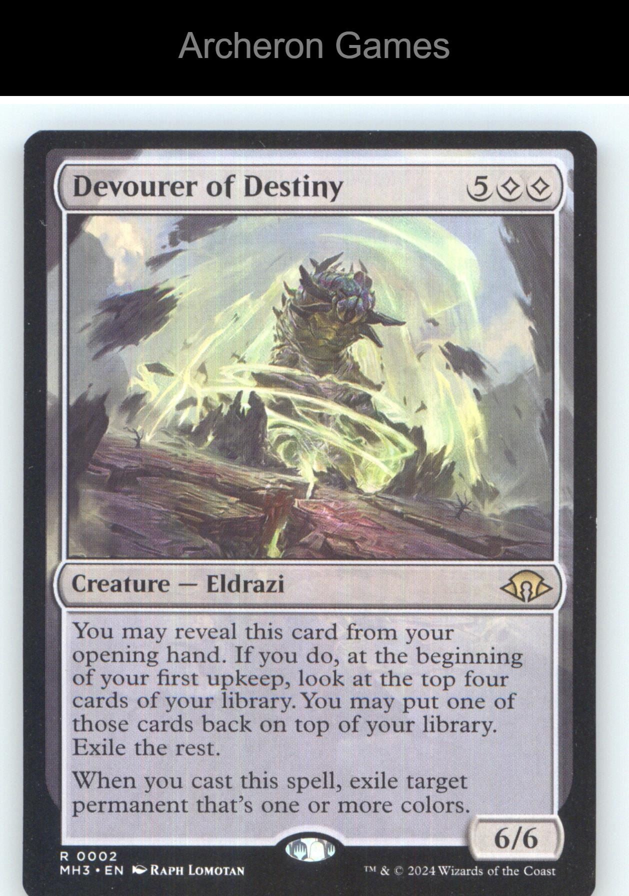 Devourer of Destiny MH3 2 R MTG Card NM/EX+