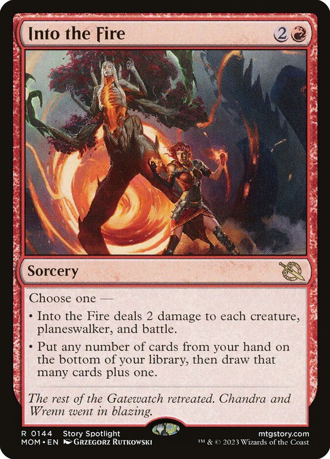 Mtg: MOM : Into the Fire - - NM
