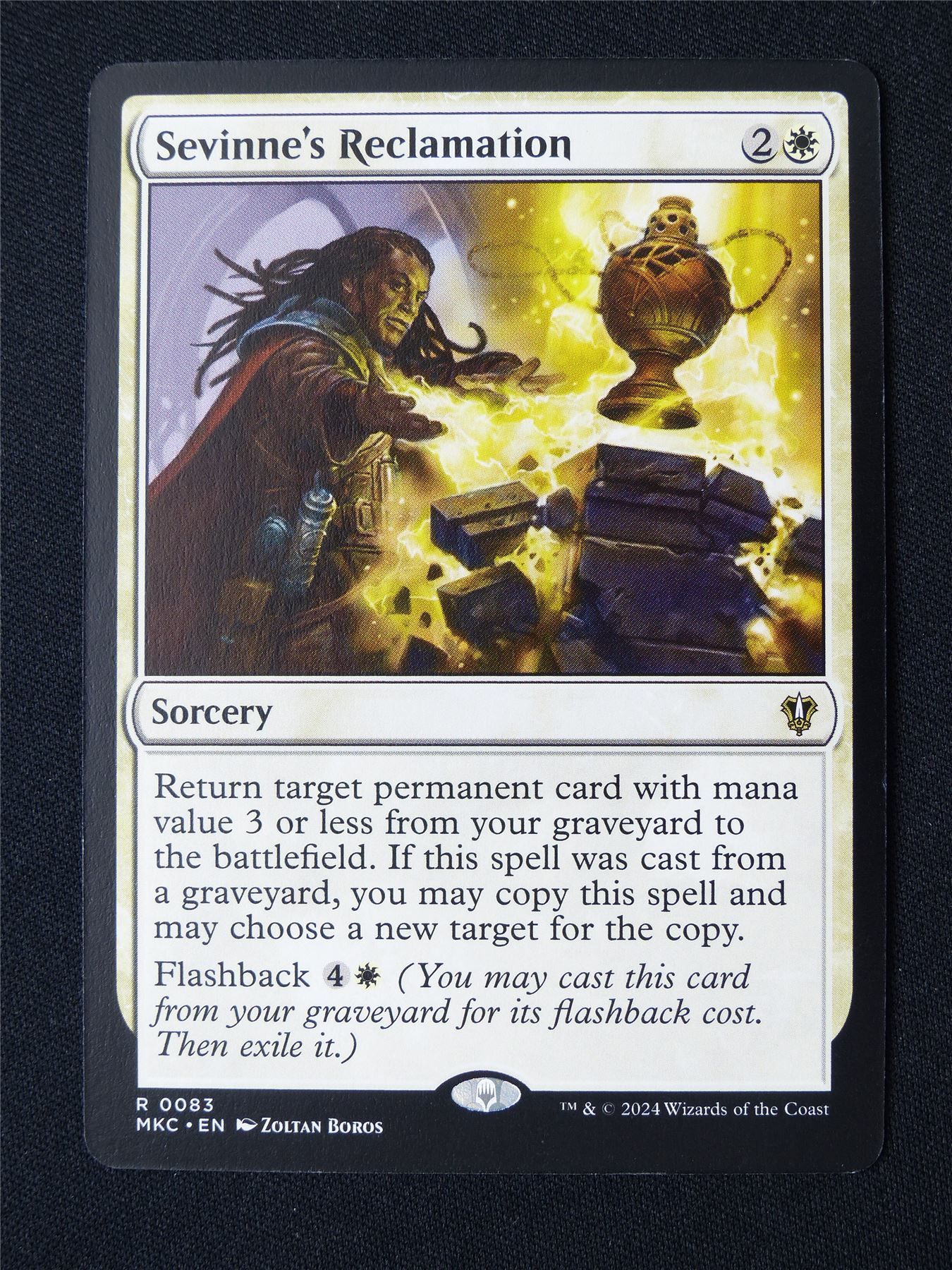 Sevinne's Reclamation - MKC - Mtg Card #97S