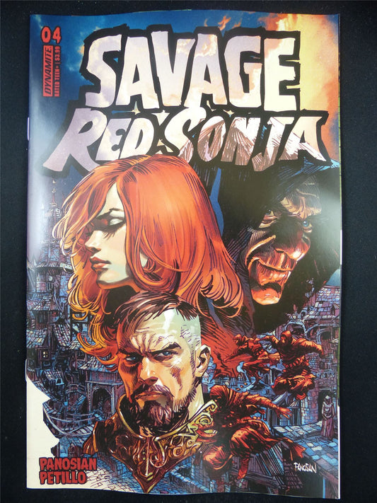 Savage RED Sonja #4 - Feb 2024 Dynamite Comic #36F