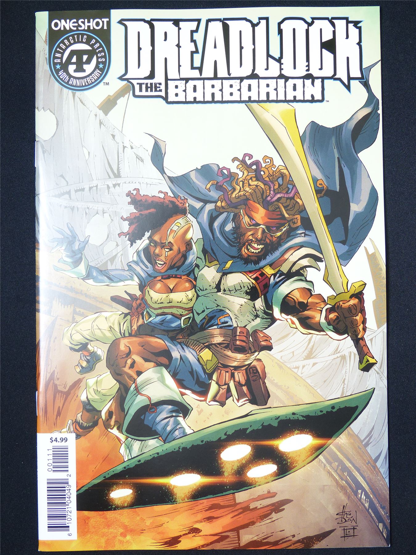 DREADLOCK The Barbarian One-Shot - Jun 2025 Antarctic Press Comic #15X