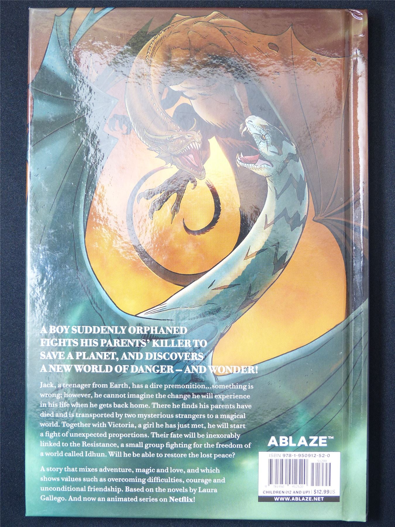 The Idhun Chronicles: The Resistance - Ablaze Graphic Hardback #ZV