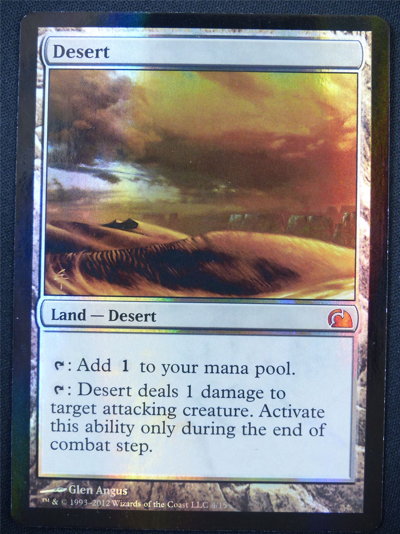Desert FTV Foil - V12 - Mtg Card #5G7