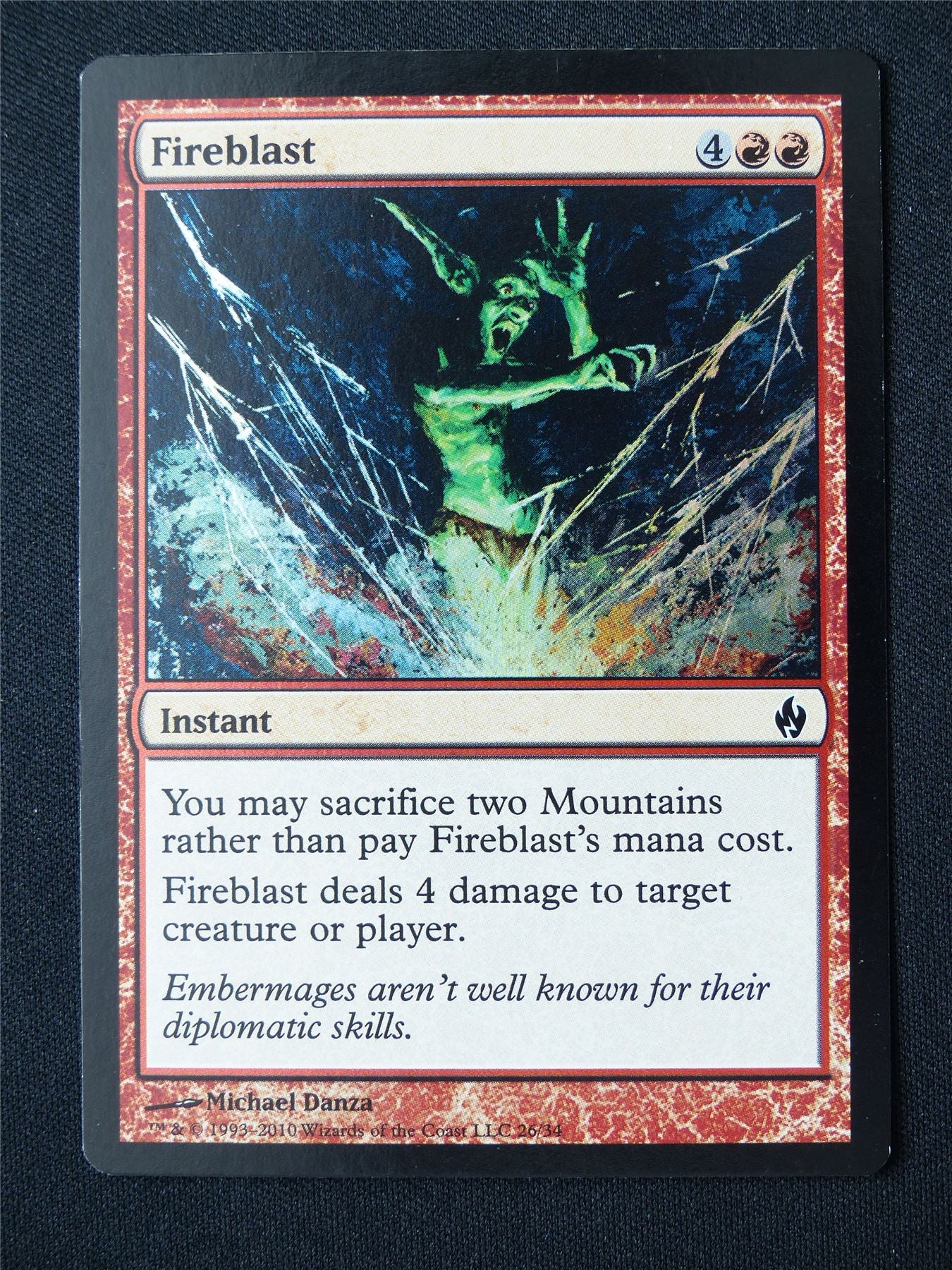 Fireblast Foil - PD2 - Mtg Card #4VG