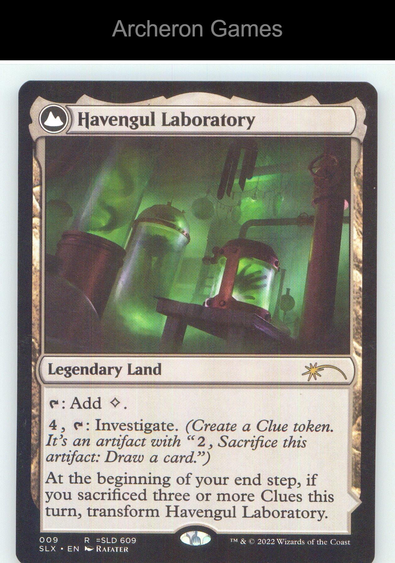 Havengul Laboratory 9 R MTG Card NM/EX+